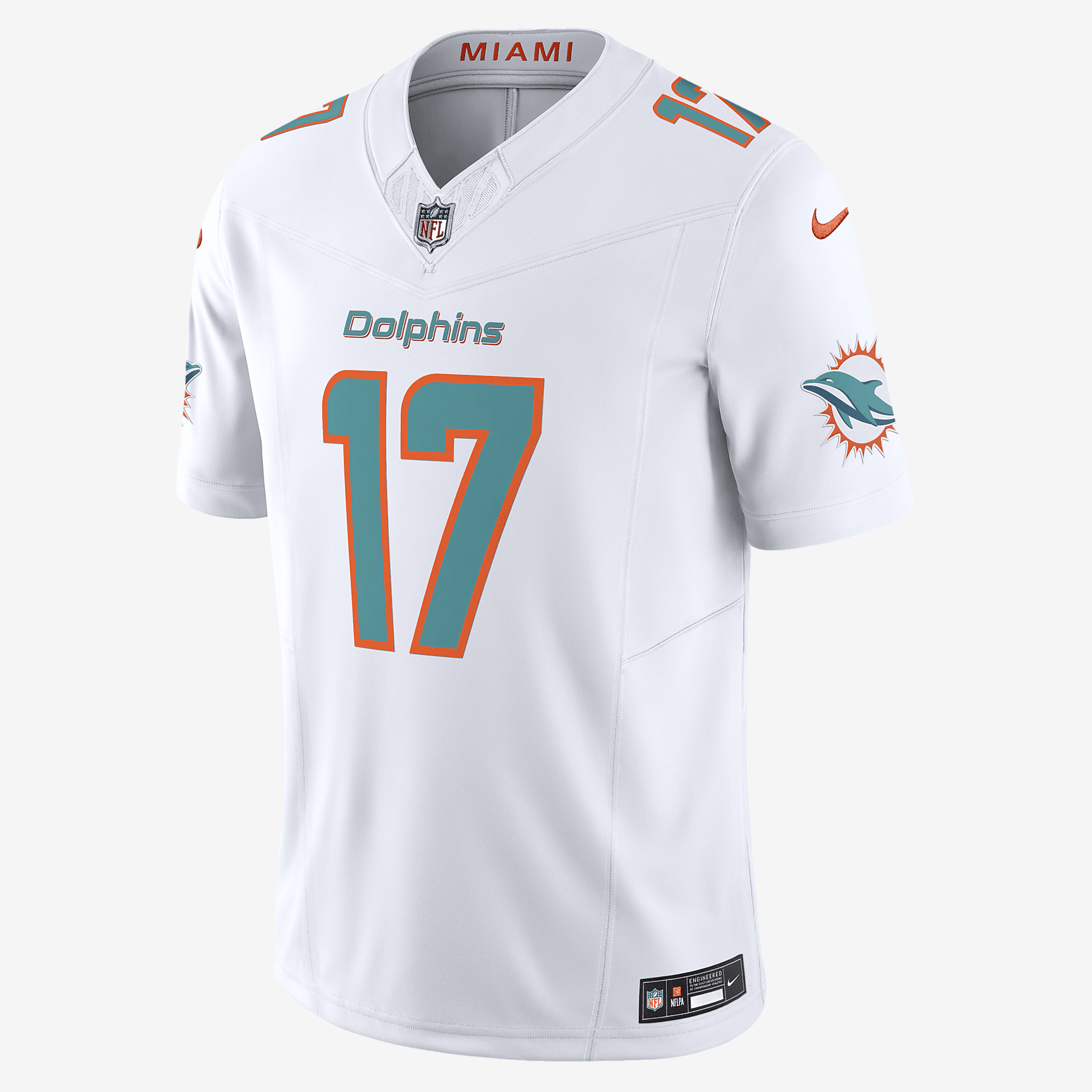 Jaylen Waddle Miami Dolphins Men's Nike Dri-FIT NFL Limited